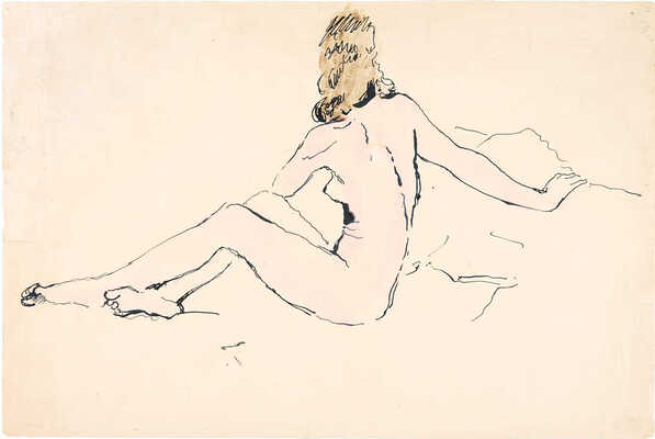 Конашевич Владимир Михайлович. Обнаженная